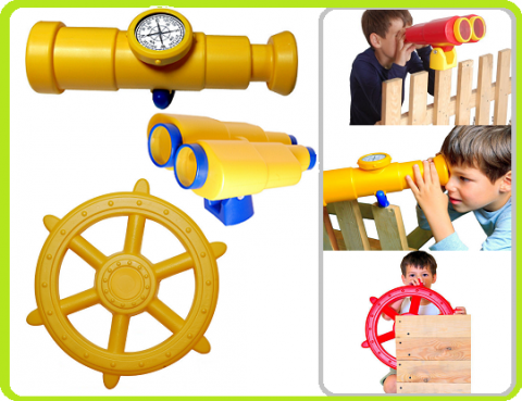 set 4in1 pirate yellow